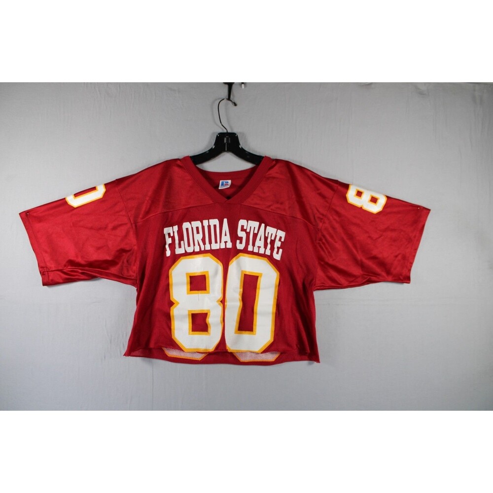 Vintage Florida State Seminoles  Football Jersey Russell Athletic Made in USA 44